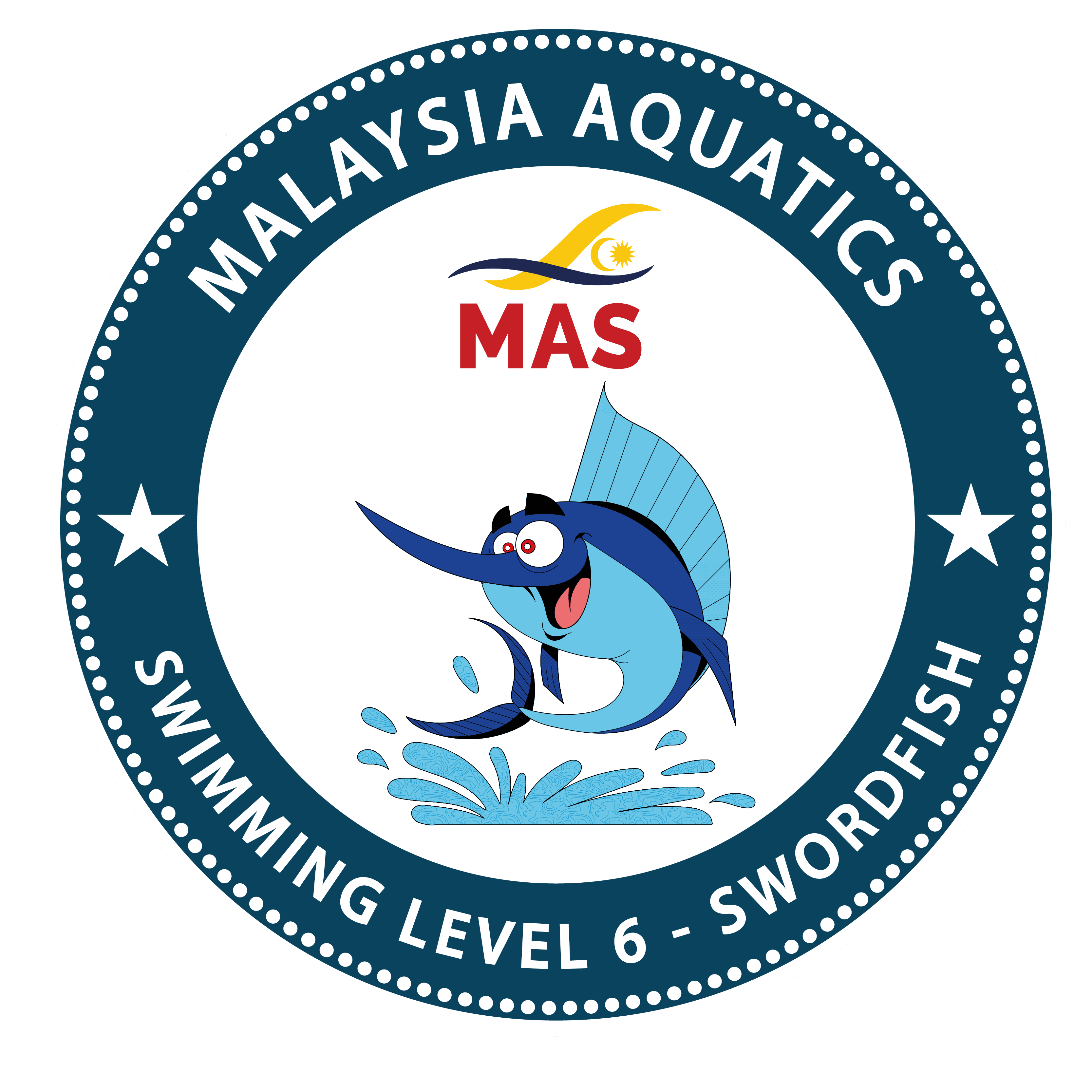 MAS Badges Level 6 — Swordfish