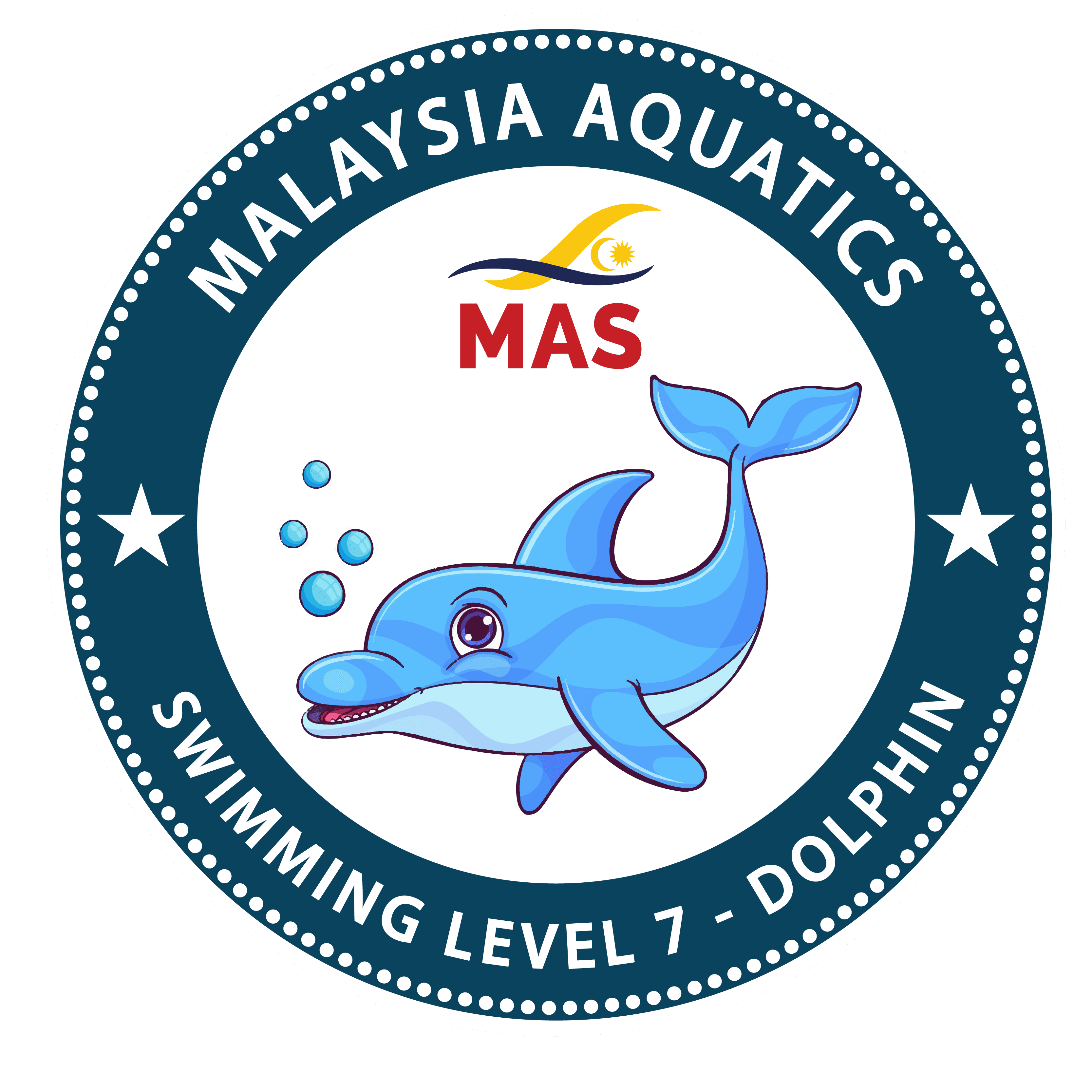 MAS Badges Level 7 — Dolphin